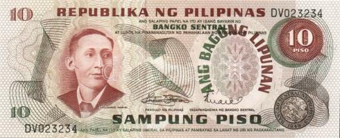 Fülöp-szigetek + Hong Kong 4 klf modern bankjegy T:I