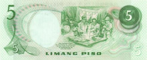 Fülöp-szigetek + Hong Kong 4 klf modern bankjegy T:I