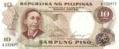 Fülöp-szigetek + Hong Kong 4 klf modern bankjegy T:I