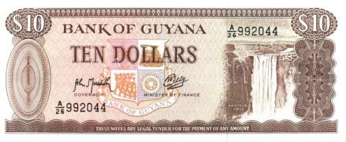 Guyana + Venezuela 3 klf modern bankjegy T:I
