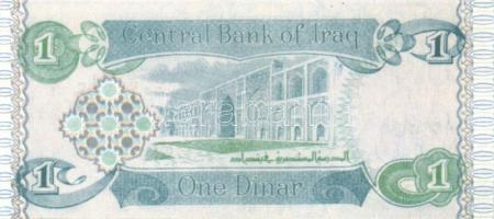 Irak 10 klf modern bankjegy T:I