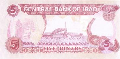 Irak 10 klf modern bankjegy T:I