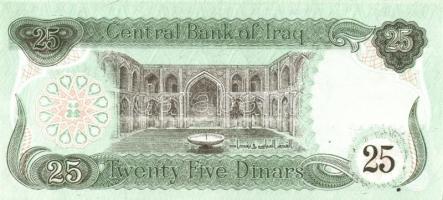 Irak 10 klf modern bankjegy T:I