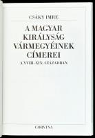 Csáky Imre: A Magyar Királyság vármegyéinek címerei a XVIII-XIX. században. Bp., 1995, Corvina. Feke...