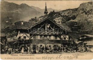 1915 Merano, Meran (Südtirol); Volksschauspiele / school