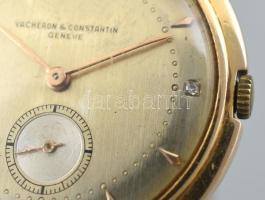 Vacheron Constantin 18k arany kézi felhúzós karóra a számlápon brillekkel. ref.4714 ca 1950 Jelzett ...