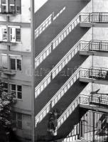 2021 Molnár Marcell (1989-): Üllői úti átlók (Budapest), fotó, hátoldalon feliratozva, 40×30 cm