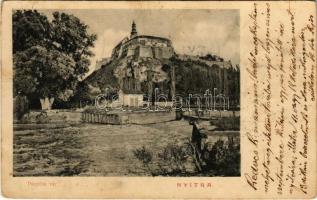 1905 Nyitra, Nitra; Püspöki vár / bishop's castle (Rb)