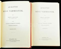 Pesty Frigyes: Az eltűnt régi vármegyék. I-II. köt. Bp., 1988, ÁKV. Reprint kiadás. Kiadói aranyozot...