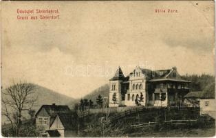 1916 Stájerlak, Steierlak, Stájerlakanina, Steierdorf, Anina; Villa Dora. Viktor Félser (EK)