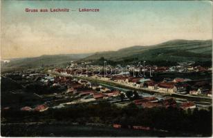 1911 Szászlekence, Lekence, Lechnita, Lechnitz;