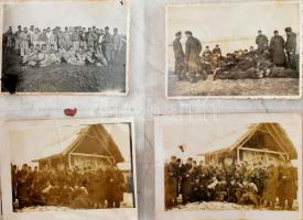 cca 1940 Radócz Gyula ejtőernyős katona fotó hagyatéka és okmány 35 fotó + 4 dokumentum