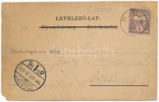 1901 Rajka, Ragendorf; vasútállomás, Gőzmalom, utca. Art Nouveau, floral (r)
