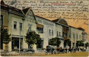 1915 Nagyenyed, Aiud; Szeidl szálloda, kávéház és étterem. Földes Ede kiadása / hotel, restaurant and café (Rb)