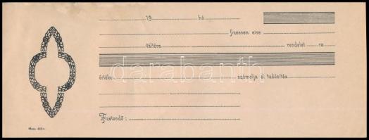 cca 1920 Váltófüzet 14 üres lappal némelyik kijár