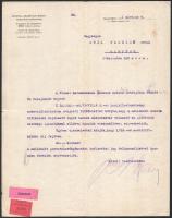 cca 1930 Vegyes fejléces számlák és papírok