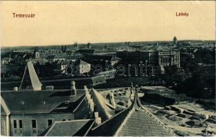 1919 Temesvár, Timisoara; látkép, vár. W.L. Bp. 2013. Gerő Manó kiadása / general view, castle (EB)