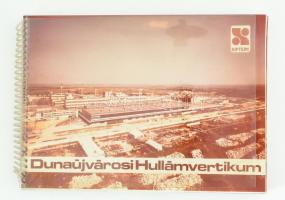 cca 1970 A Dunaújvárosi Hullámvertikum az üzemet bemutató, ismertető kiadványa, számos fekete-fehér fotóval, spirálfűzött kötésben, jó állapotban