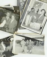 Novák Éva (1930-2005) olimpiai bajnok és többszörös világrekorder magyar úszónőről készült fényképek...