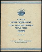 1940 Bp., Nemzeti Művészi Fényképkiállítás és Vetített Színes Fényképverseny Petzval József emlékére, 19p