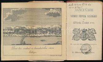 Almanach nemes szívek számára az 1896-iki Szökő évre. Az 1796-iki Almanach mintájára. Bp., 1896. Ath...