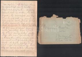 cca 1940-1943 Munkaszolgálatos levelek, 5 db