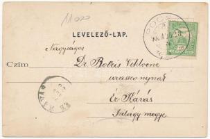 1903 Konyár, sóstófürdő, park és tekepálya (fl)