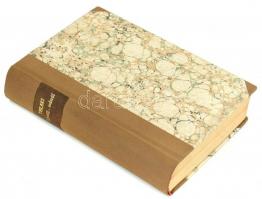 gróf Teleki Sándor: Egyről-másról. Ujabb emlékeim. I. kötet. Bp., 1882, Révai, 303+1 p. Átkötött fél...