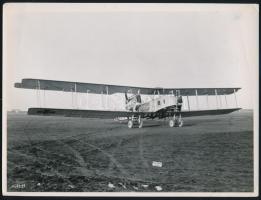 Go.1533 GOG V. Gotha nagybombázó repülőgép, hátoldalon feliratozott fotó, felületén törésnyomok, 18×24 cm