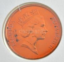 Bermuda 1988. 1c Br, "Szerencsemalac" felbélyegzett borítékban, alkalmi bélyegzéssel, néme...