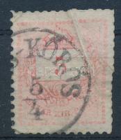 1874 5kr kinyílt papírránccal