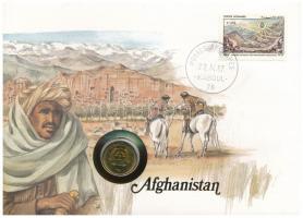 Afganisztán 1980. 50p felbélyegzett borítékban, bélyegzéssel T:1 Afghanistan 1980. 50 Pul in envelope with stamp and cancellation C:UNC