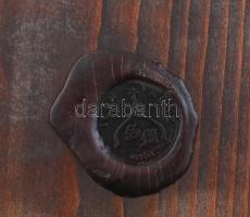 Oktató ikon másolat, A Szent család 19. sz. Görögország. Vegyes technika, fa. 28x18cm