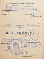 1929-1975 6 db vegyes igazolvány, okmány