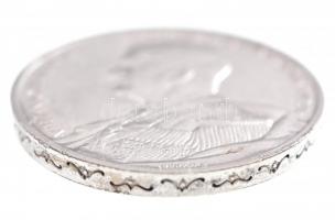 1938. 5P Ag "Horthy Miklós" jelzetlen próbaveret (25,07g) T:1-,2 felületi karcok, ph. Csak...