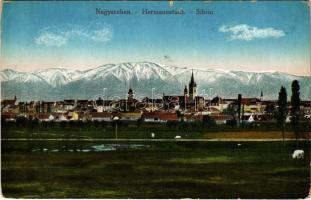 1915 Nagyszeben, Hermannstadt, Sibiu; (kis szakadá / small tear)