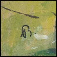 Ab jelzéssel: Táj. Akvarell, papír, 23,5×32 cm