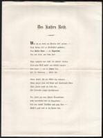 1857 Des Kaisers Reise 1856 u. 1857. A császárék utazása. J. B. Jüngling verse az osztrák birodalomb...