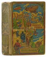 Verne Gyula: A büszke Orinoco. Regény. Ford.: Telekes Béla. Geiger Richárd rajzaival. Bp., é.n., Magyar Kereskedelmi Közlöny, ("Globus"-ny.), 247+1 p. Kiadói aranyozott, festett, illusztrált félvászon-kötés, kopott borítóval, javított, sérült, kopott gerinccel.