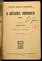 Verne Gyula: A büszke Orinoco. Regény. Ford.: Telekes Béla. Geiger Richárd rajzaival. Bp., é.n., Mag...
