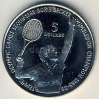 Niue 1987. 5$ "Olimpia-tenisz" T:BU
