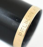 Pelikan 14 K hegyű töltőtoll, díszdobozban, jó állapotban, h: 12 cm
