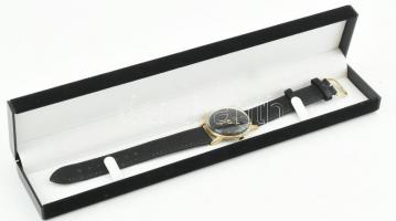 Cornavin 17 köves mechanikus karóra, újszerű bőr szíjjal, működik, hibátlan számlappal, jó állapotba...