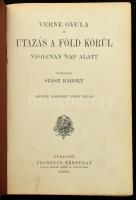 Verne Gyula: Utazás a föld körül nyolcvan nap alatt. Átdolgozta: Szász Károly. Bp.,én.,Franklin, 278...