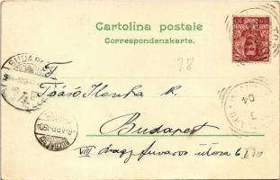 1904 Toscolano (Toscolano-Maderno), Lago di Garda / stone bridge (EK)