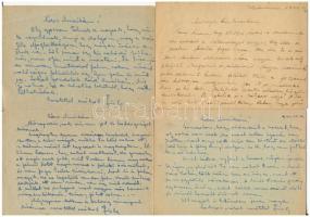 18 db magyar második világháborús zsidó KMSZ (közérdekű munkaszolgálatos) tábori posta munkatáborból...