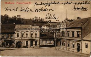 1917 Abrudbánya, Abrud; Ferenc József tér. Radó Boldizsár felvétele és kiadása / square (EK)