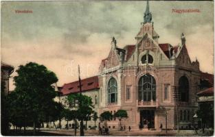 1910 Nagyszalonta, Salonta; Városháza / town hall (EK)