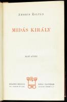 Ambrus Zoltán: Midás király.I-II. köt. Ambrus Zoltán Munkái I-II. [Egy kötetben.] Bp., 1906., Révai,...