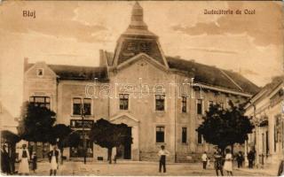 Balázsfalva, Blaj; Judecatoria de Ocol, Farmacia / Járásbíróság, Gyógyszertár. Nyerges & Moldovan kiadása / district court, pharmacy (b)